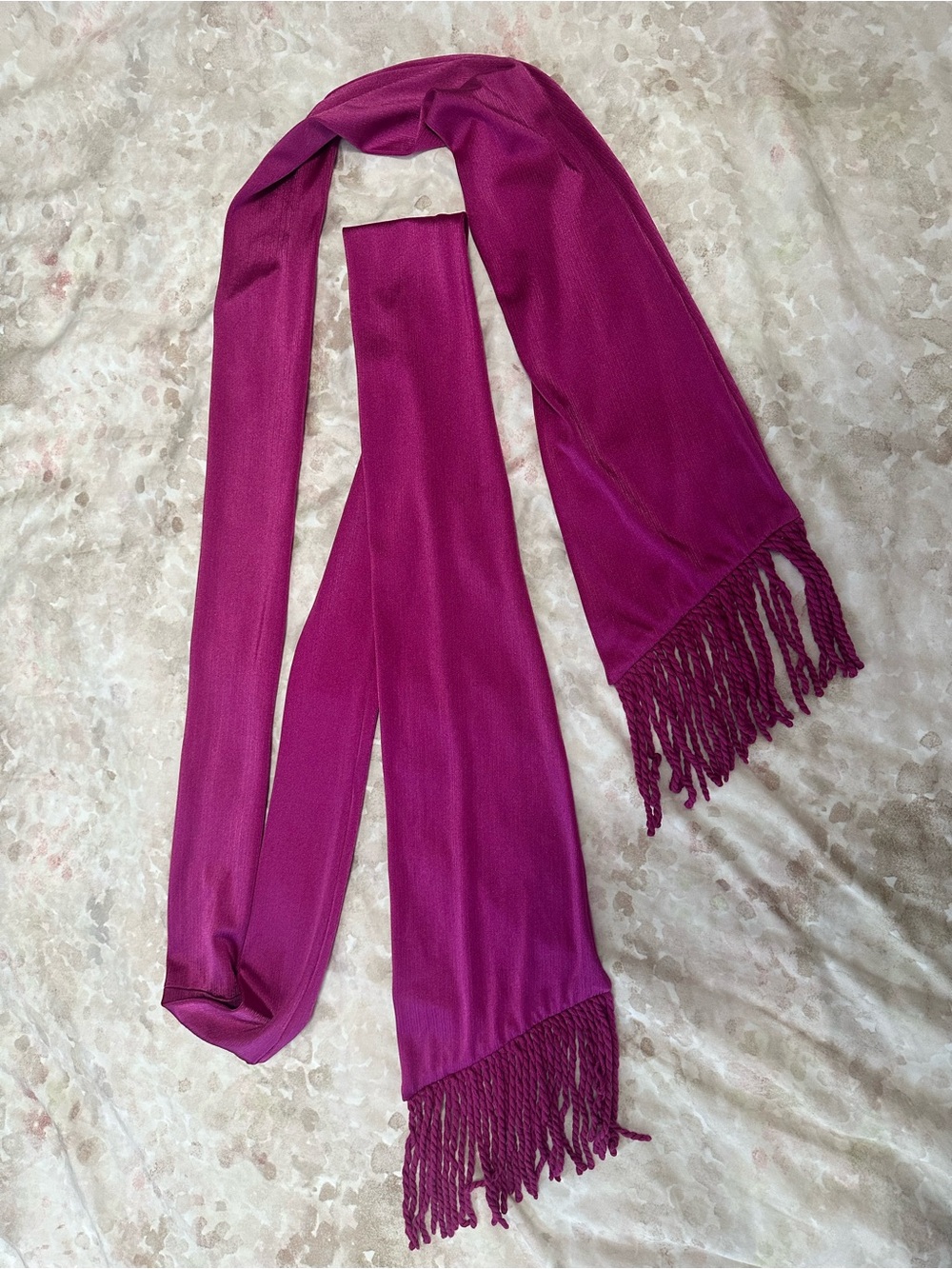 Bronx and Banco Magenta Wrap Maxi Dress with High Slit - Picture 13 of 16